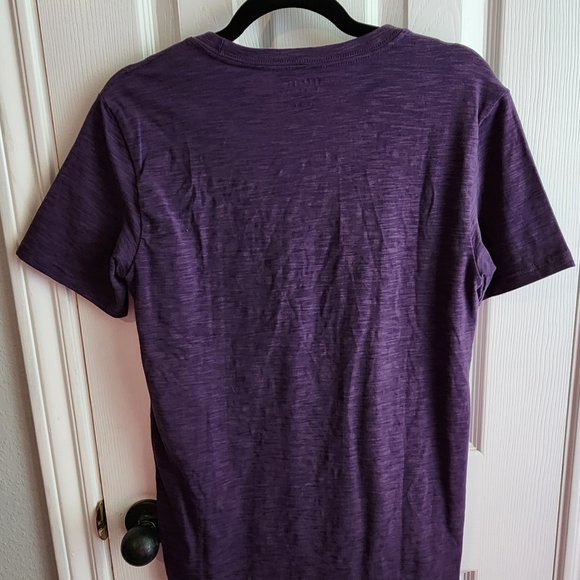 Mens Express Crew Neck - Purple - Picture 3 of 3